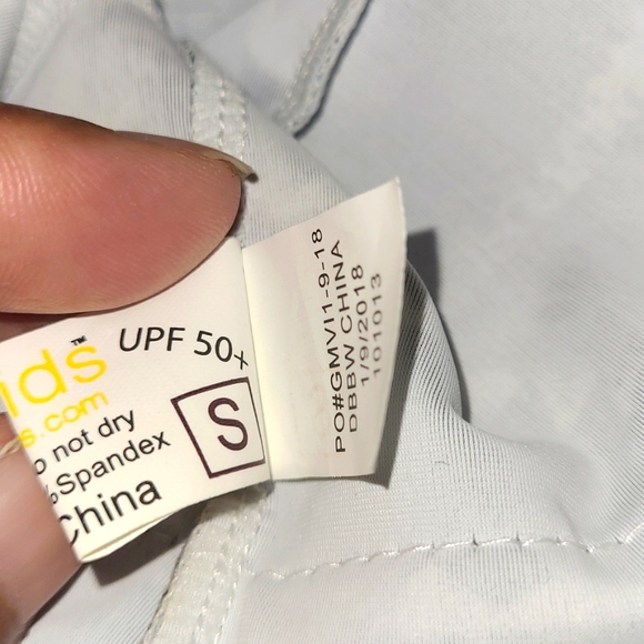 Swimlids UPF 50+ Kids Shark Bait Swim Bucket Hat Beachy Pool Vacay Size S NWOT - Picture 12 of 13